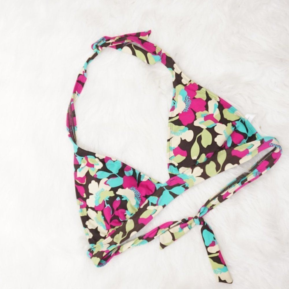 Gap 🌟2/$20 SWIM SALE 🌟  Body Bikini Top, Modern Flower Design, L